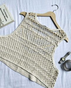 Crochet Knit Tank Top