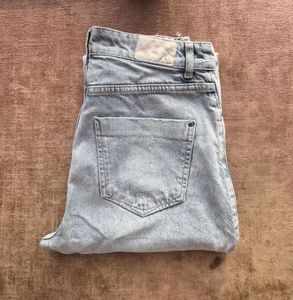 Ripped Wide Leg Jeans