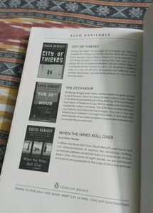 City Of Thieves By David Benioff