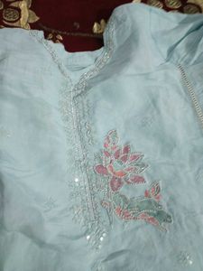 Elegant Embroidered Kurta Set
