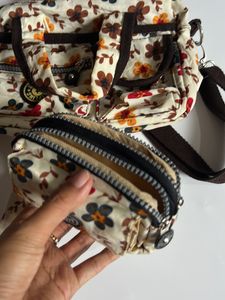 Kipling Floral Bag 🌸🌿💕