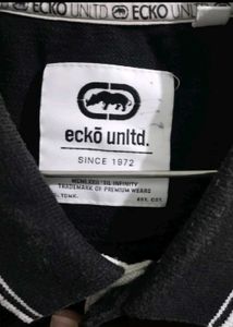 ECKO UNTLD BLACK POLO TSHIRT