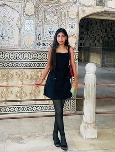 Chic Black Mini Dress SHEIN