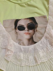 Lime Green Girl Tee
