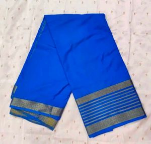 Elegant Blue Saree