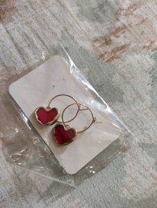 Heart Drop Earrings
