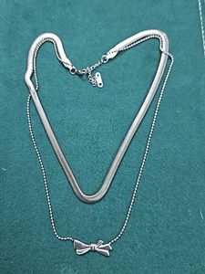 4 Rhodium Chains