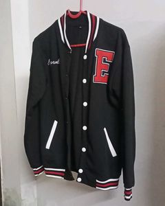 Emprall Black Varsity Jacket