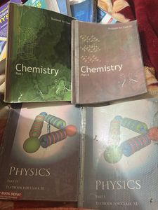Physics and Chemistry Textbooks class 11