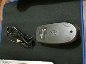 Black Colour Wired Mouse