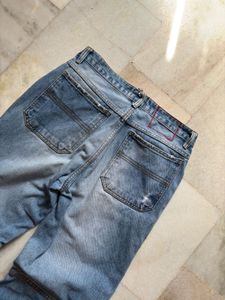 Vintage Light Wash Carpenter Jeans