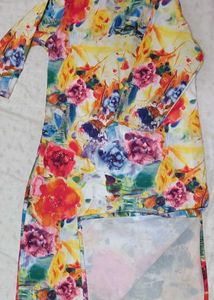 Colourful Floral Kurti