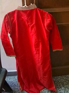 Red Color Long Kurta