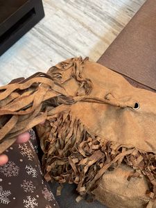 Brown Ruffle Bag, Westside