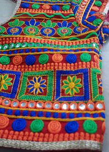 Navratri Multicolored Blouse