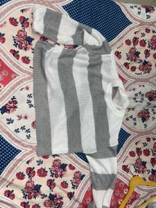 Striped Knit Sweater