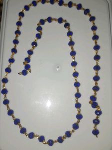 Blue Beaded Necklace