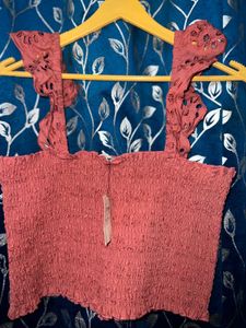 Cute Pink Crop Top