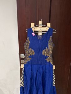 Vibrant Royal Blue Ethnic Gown