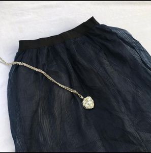 Organza Crushed Skirt