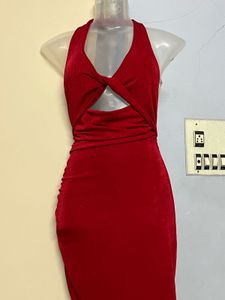 Rare Women Red Sexy Wear Bodycott One Piece