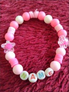 Beaded Bracelet Set (One With Your Name)