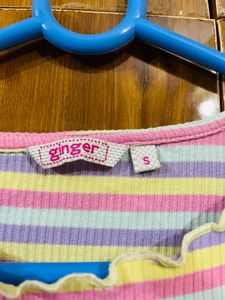 Striped Pastel Top