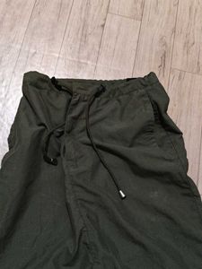 Olive Green Midi Skirt