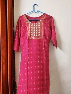 Pink Kurta
