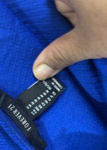 Blue Bodycon Mini Dress