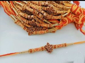 Handcrafted Rakhi With Roli Chawal