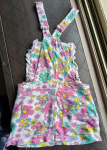 Floral Dungaree