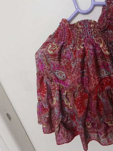 Printed Skort