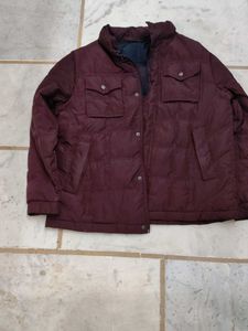 Maroon Padded Winter Jacket