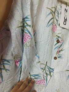 Zudio Floral Print Kurti