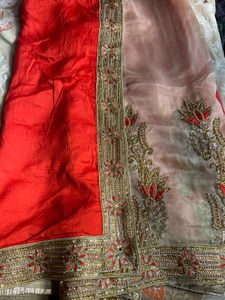 Elegant Embroidered Saree