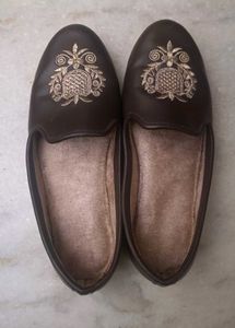 Kashmiri Style Embroidered Bellies