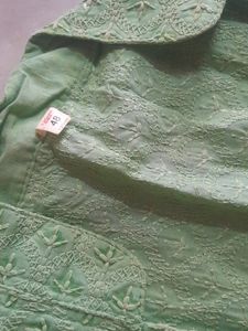 Chikankari Heavy Work Long Dress With Pant Dupatta