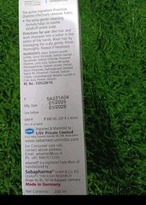 SebaMed Anti Dandruff Shampoo