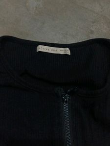 Black Crop Top