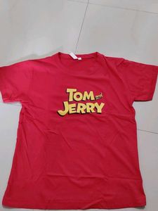 Oversized T-shirt  Front N Back PrintFor Girls