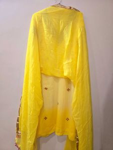 Ombre Chiffon Kurta And Dupatta