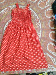 Red Polka Dot Sundress