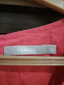 A-line Pink Dress