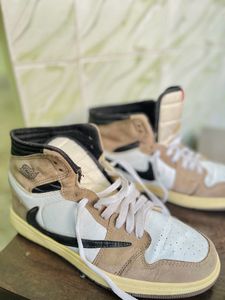 Travis Scott x Air Jordan 1 Retro Mocha First Copy