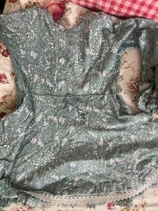 Elegant Floral Print Kurta