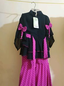 new baby girl top nd sharara wear