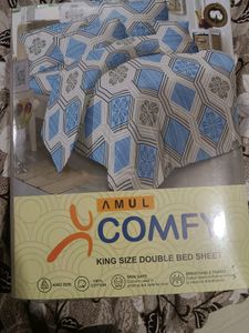 Amul King Size Bedsheet On Very High Discount