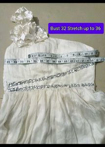 White One-Shoulder Mini Dress