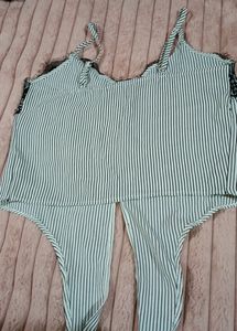 Sleeveless Crop Top For Women
